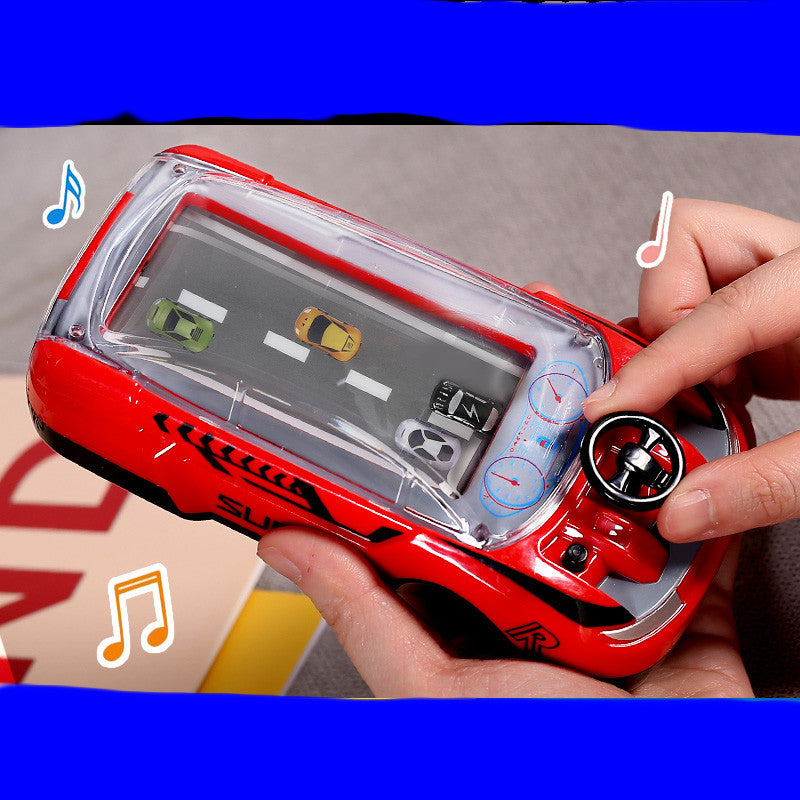 Puzzle Simulation Racing Machine Steering Wheel Remote Control Speed Electric Game Machine