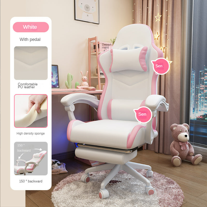 Cute Girls Bedroom Comfortable Gaming Chair