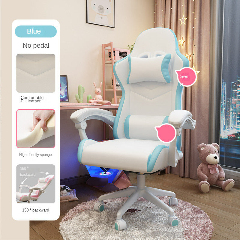 Cute Girls Bedroom Comfortable Gaming Chair