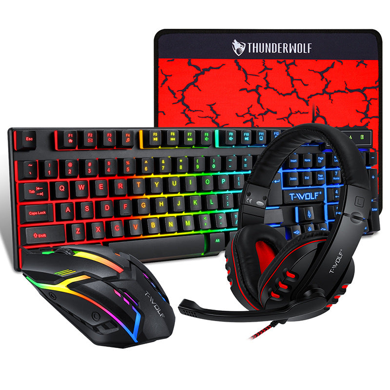 Thunder Wolf TF800 Gaming 4-Piece Set