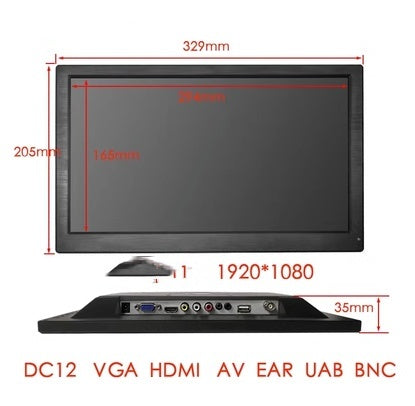 Portable HD HDMI Full View 1080P LCD Display Touch Computer Screen