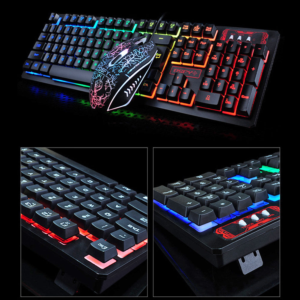 Manipulator Keyboard And Mouse Set Notebook Home Wired Game Razer Keyboard And Mouse Set