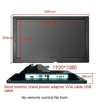 Portable HD HDMI Full View 1080P LCD Display Touch Computer Screen